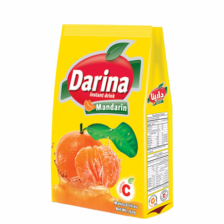 Darina Mandarin/ Mandariini Juomajauhe 750g - Juomajauheet - 1906 - 1
