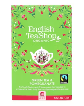 ETS Green Tea Pomegranate 20pss Luomu - Vihreä tee - 20316 - 1