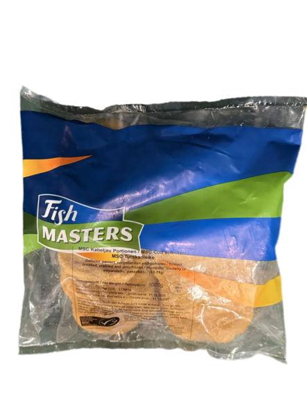 Fish Master Cod Schnitzel/ Turskannleike 65-75g 1kg - Pakastekalat - 18836 - 1
