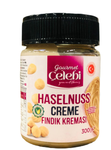 Gourmet Celebi Hazelnut Creme / Hasselpähkinälevite 300g CAM - Makeat levitteet ja pähkinälevitteet - 16186 - 1