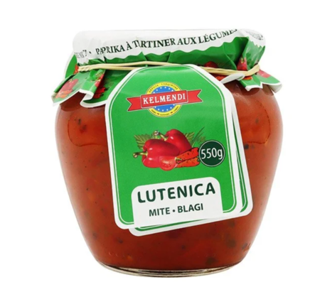 Kelmendi Lutenica Mild/ Mausteinen säilyke 550g CAM - Tomaatti- ja paprikasäilykkeet - 17166 - 1