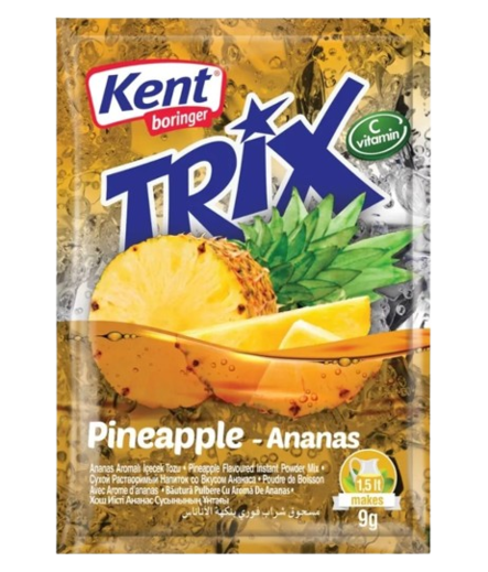 KentBor Trix Pineapple Powder Drink/ Juomajauhe 9g - Juomajauheet - 20966 - 1