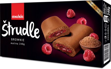Medela Strudle Brownie/ Brownietäyttekeksi 240g - Täytekeksit ja vohvelit - 20506 - 1