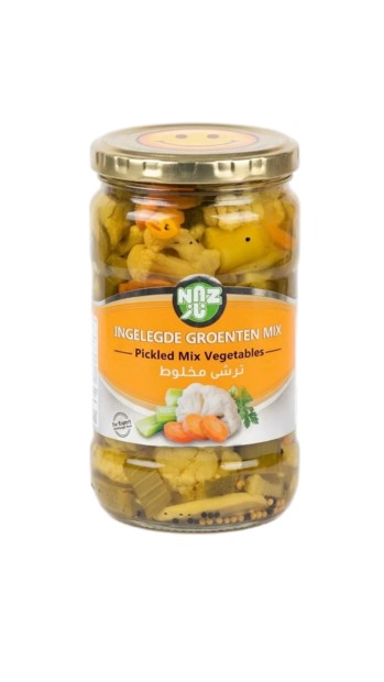 Naz Pickle Mix Vegetables/ Marinoidut vihannekset 720g CAM - Vihannessäilykkeet - 19586 - 1