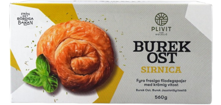 Plivit Burek OST Juustotäytteellä 560g - Börek - 20076 - 1