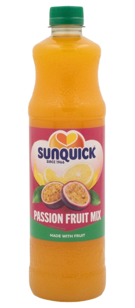 SunQuick Passion Fruit Mix/ Passio hedelmä meehutiiviste 700ml CAM - Mehutiivisteet - 21076 - 1