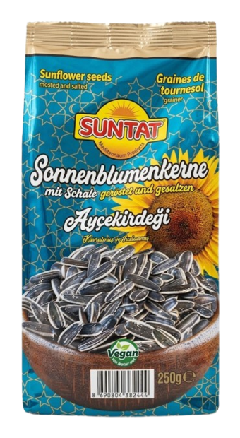 Suntat R&S Sunflower Seeds/ P&S Auringonkukansiemenet 250g - Siemenet - 21256 - 1