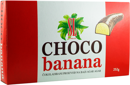 Takovo SL Choco Banana/ Suklaa-banaanipatukka 14x18g 252g - Patukat - 19286 - 1
