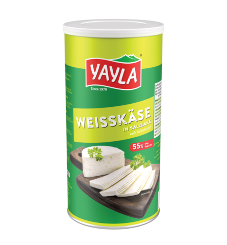 Yayla Ciftlik Peynir / Fetajuusto 55% 800g TNK - Feta-juustot - 5186 - 1