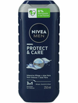 Nivea Men Shampoo-Shower Gel Protect&Care Aloe/ Shampoo-Suihkugeeli 250ml - Saippuat ja suihkugeelit - 21186 - 1
