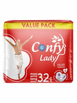 Confy Lady Hygienic Pad Maxi Extralong/ Terveysside 32kpl - Hygieniatarvikkeet - 19486 - 1