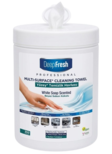 Deep Fresh Cleaning Towel White Soap Scented/ Kosteuspyyhe 300kpl - Siivousvälineet ja tarvikkeet - 21476 - 1