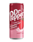 Dr Pepper Strawberries & Cream Limonadi 330ml TNK - Limonadit ja virvoitusjuomat - 20126 - 1