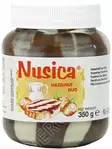 Nusica Hazelnut Duo Hässelpähkinä-kaaolevite 350g - Makeat levitteet ja pähkinälevitteet - 14226 - 1