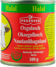 Podravka Beef Goulash (Halal) / Naudanliha säilyke 300g TNK - Liha- ja riistasäilykkeet - 4326 - 1