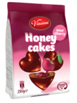Vincinni Honey Cake Cherry/ Kirsikka Hunajakakku 350g - Täytekeksit ja vohvelit - 18066 - 1
