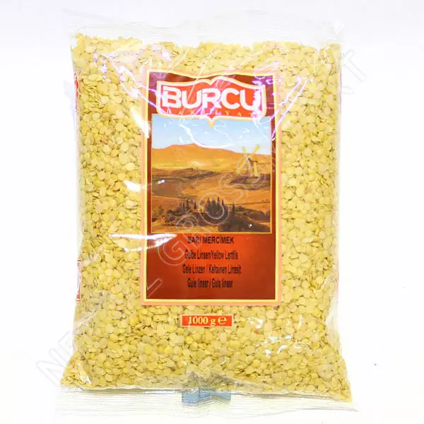 Burcu Sari Mercimek / Keltainen Linssi 1Kg - Linssit - 1176 - 1