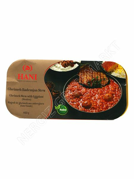 Hani Gheimeh Stew with Eggplant/ Gheimeh- Pata 460g - Valmisruokasäilykkeet - 17386 - 1