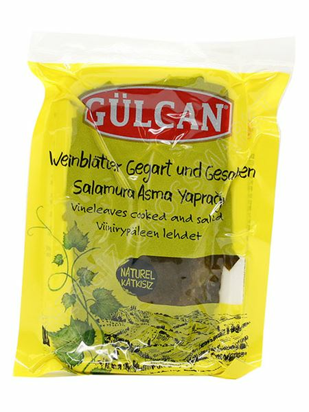 Gulcan Salamura Asma Yapragi / Viininlehtiä suolavedessä 350g VAKUUM - Vihannessäilykkeet - 18186 - 1