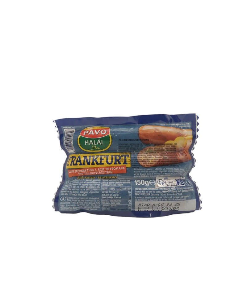 Pavo Poultry Sausage with Cheese/ Kanamakkara 150g - Kana leikkeleet ja makkarat - 18906 - 1