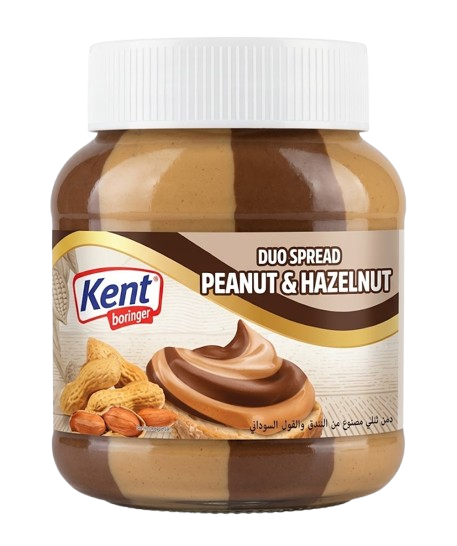 KentBor Peanut&Hazelnut/ Pähkinä-Hasselpähkinä levite 350g - Makeat levitteet ja pähkinälevitteet - 21176 - 1