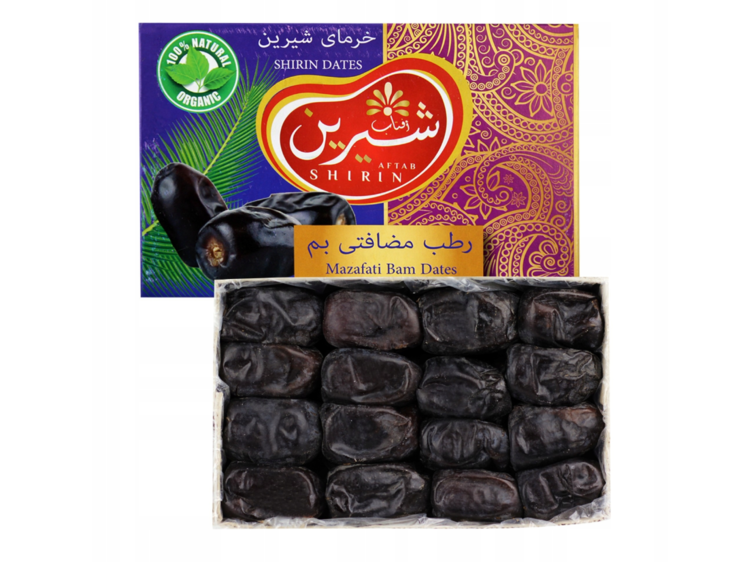 Aftab Shirin Dadel Mazafati / Taateli 550g - Kuivatut hedelmät - 8416 - 1