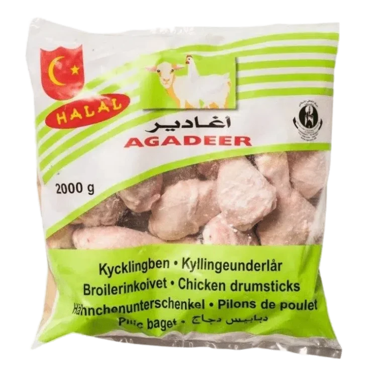 Agadeer Kycklingben / Kanankoipi 2kg - Kana pakasteet - 7716 - 1