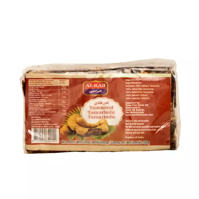 AL-RAII Tamarind 40x500g - Kuivatut hedelmät - 13006 - 1