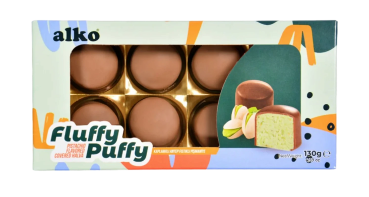 Alko Pismaniye Pistachio/ Suklaa Pistaasi makuinen 130g - Turkish Delight & Halvat - 18916 - 1
