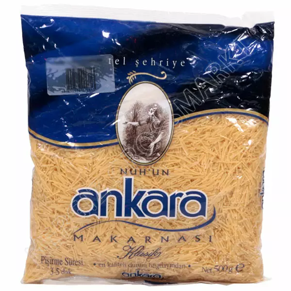 Ankara Tel Sehriye Raketti Spagetti 500g - Pastat - 426 - 1