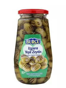 Burcu Izgara Yesil Zeytin / Grillattuja vihreitä oliiveja 520g CAM - Oliivisäilykkeet - 12016 - 1
