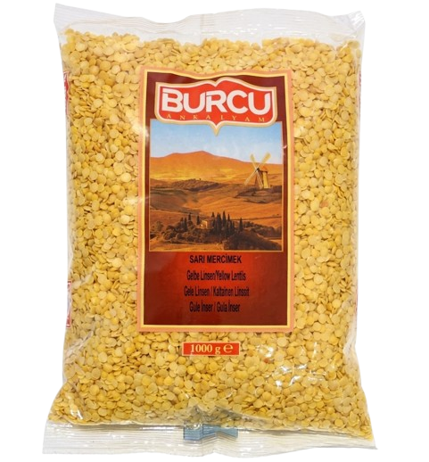 Burcu Sari Mercimek / Keltainen Linssi 1Kg - Linssit - 1176 - 1