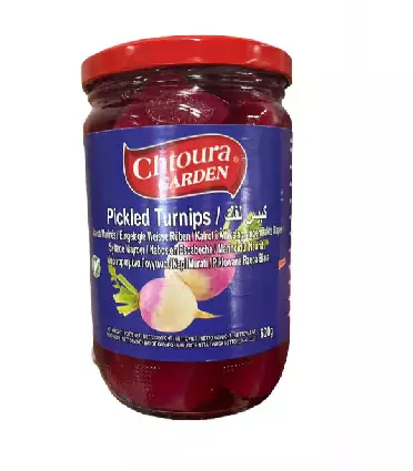 Chtoura Garden Pickled Turips / Nauris 600g CAM - Vihannessäilykkeet - 11486 - 1