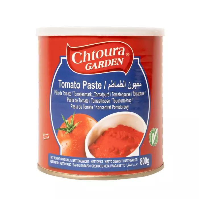 Chtoura Garden Tomato Paste 28-30% 800g - Tomaatti- ja paprikasäilykkeet - 13016 - 1