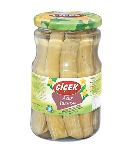 Cicek Acur Tursusu / Armenialainen kurkku suolaliemessä 670/360g CAM - Kurkkusäilykkeet - 16896 - 1