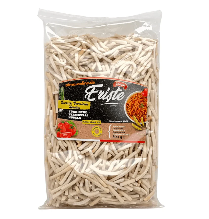 Ciloglu Eriste Turkkilainen Vermicelli Nuudeli 500g - Nuudelit - 12416 - 1