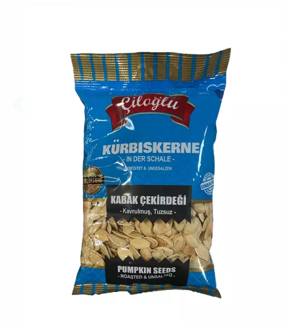 Ciloglu Premium Kabak Cekirdegi / Kurpitsansiem. paahd.&suolaton 180g (sininen) - Siemenet - 12456 - 1