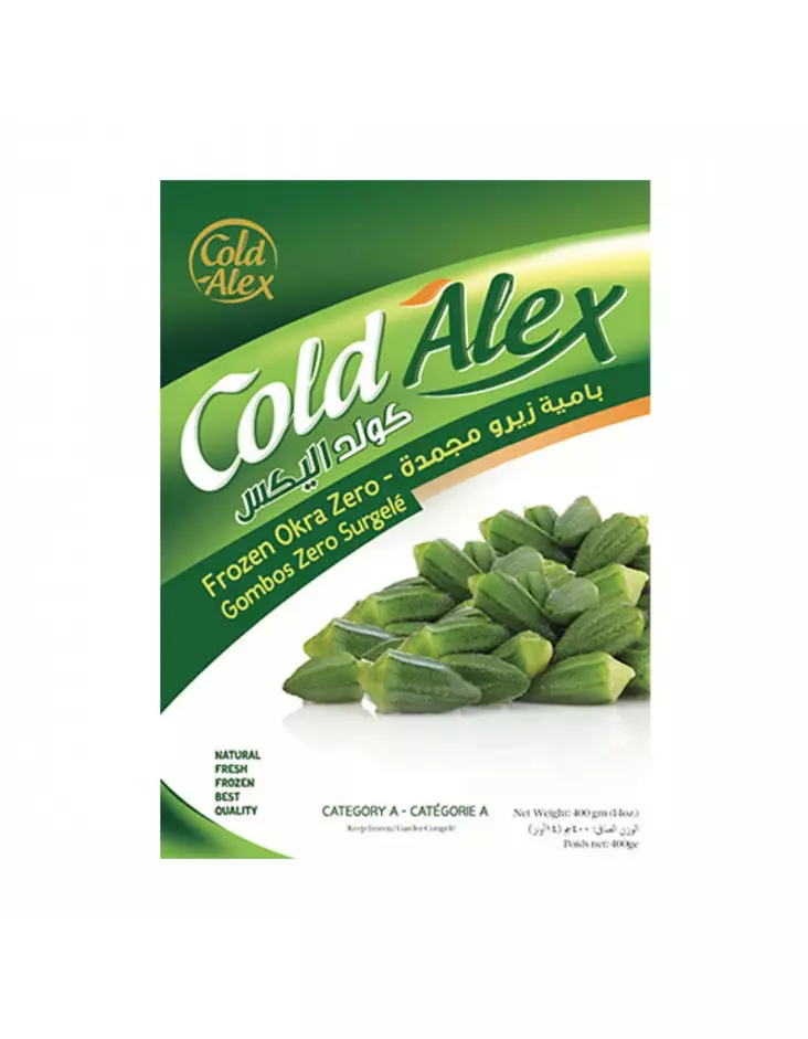 Cold Alex Okra EXTRA Zero / Okra 400g - Pakaste vihannekset - 7606 - 1