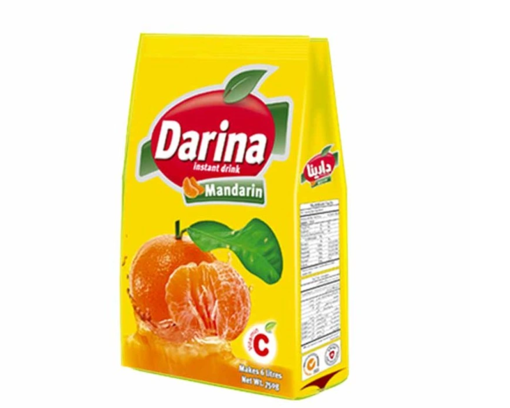 Darina Mandarin Mandariini Juomajauhe 750g - Juomajauheet - 1906 - 1