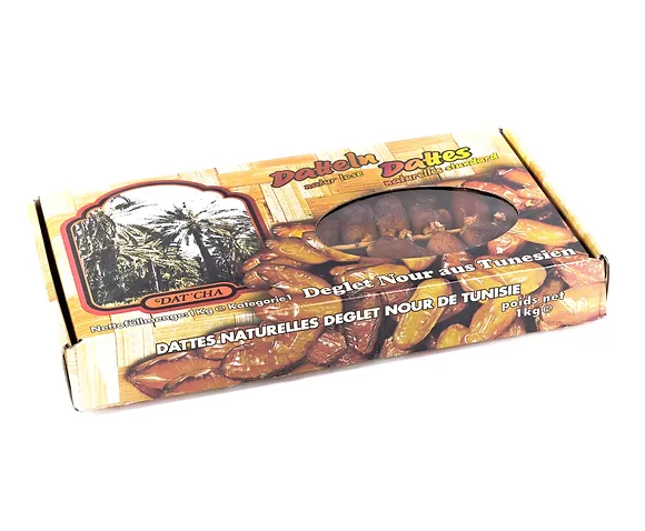 Datteln Dat’Cha Deglet Nour Standard Taateli 1kg - Kuivatut hedelmät - 7536 - 1
