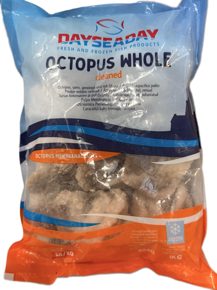 Dayseaday Baby Octopus/ Mini mustekala 10/20 1KG - Pakasteäyriäiset - 19106 - 1