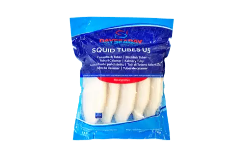 Dayseaday Squid Tubes with added water U5 1KG - Pakasteäyriäiset - 7346 - 1