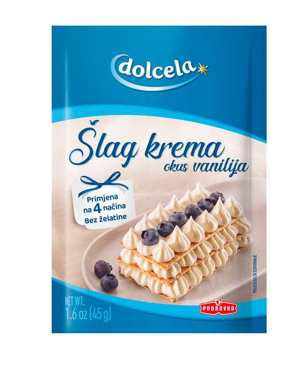 Dolcela Vanilija Powder/ Vaniljajauhe 45g - Vanukkaat ja jälkiruoka-ainekset - 16646 - 1