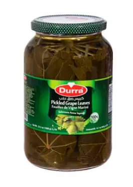 Durra Pickled Grape Leaves / Viininlehtiä suolavedessä 600g CAM - Vihannessäilykkeet - 15506 - 1