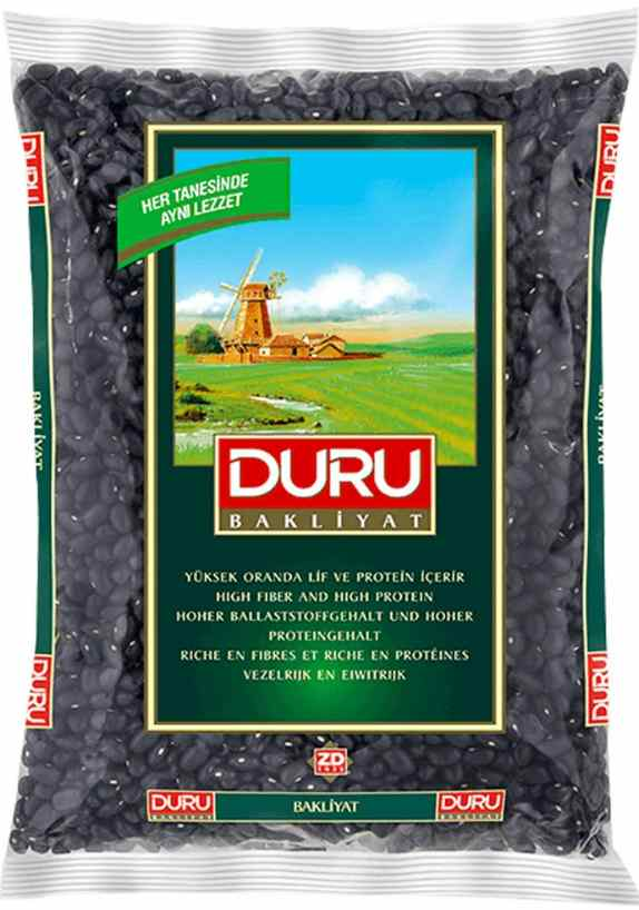 Duru Siyah Fasulye / Musta papu 1KG (706) - Kuivatut pavut - 7166 - 1