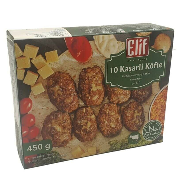 Elif 10 Kasarli Köfte / Lihapyöryke Juustolla 450g - Nauta pakasteet - 9066 - 1
