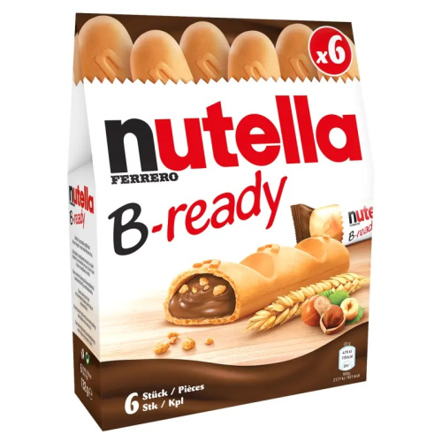 Ferrero Nutella B-ready Vohvelipatukka 132g - Suklaat - 4066 - 1
