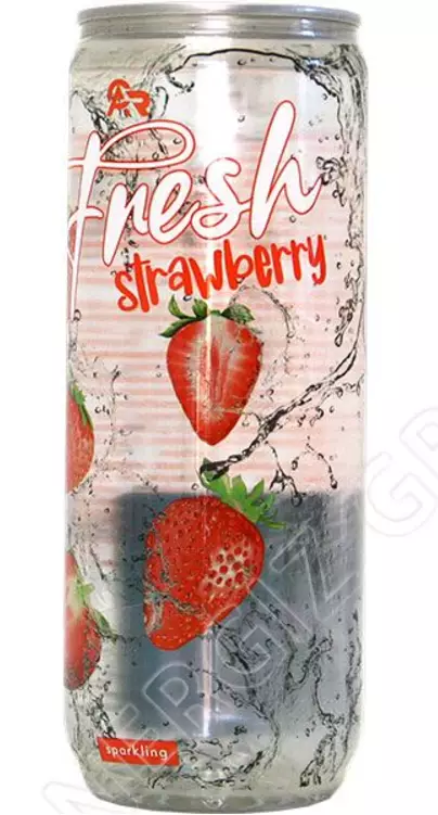 Fresh Strawberry Sparkling/ Mansikka Kuohujuoma 330ml TNK - Limonadit ja virvoitusjuomat - 15976 - 1
