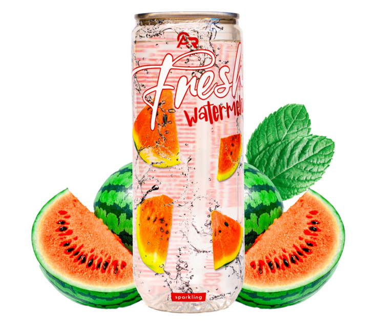 Fresh Watermelon Sparkling/ Vesimeloni Kuohujuoma 330ml TNK - Limonadit ja virvoitusjuomat - 14236 - 1