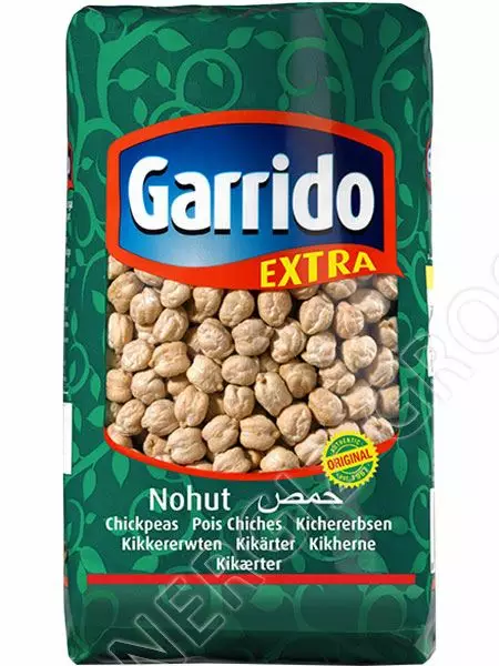 Garrido Extra Nohut Kikherne 1kg - Kuivatut kikherneet - 14016 - 1